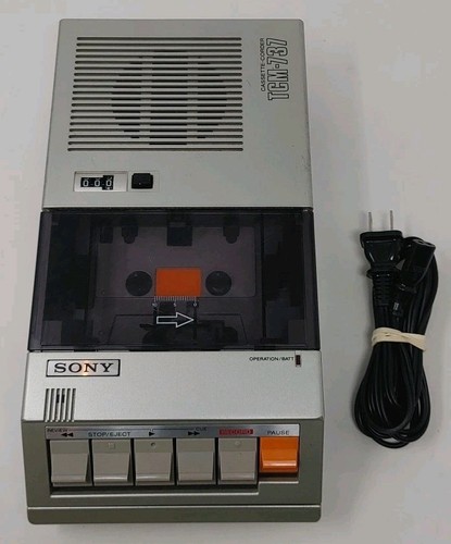 Vintage sony tcm - tcm-737, cassette